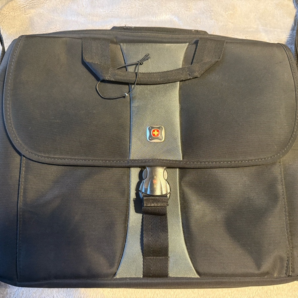 SwissGear Black and Gray Laptop Bag